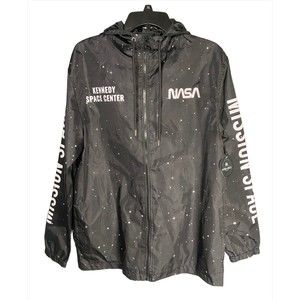 NWT Men's Hyper Space NASA Kennedy Space Center Windbreaker Jacket